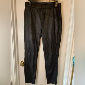 Free People Pleather Leggings size M